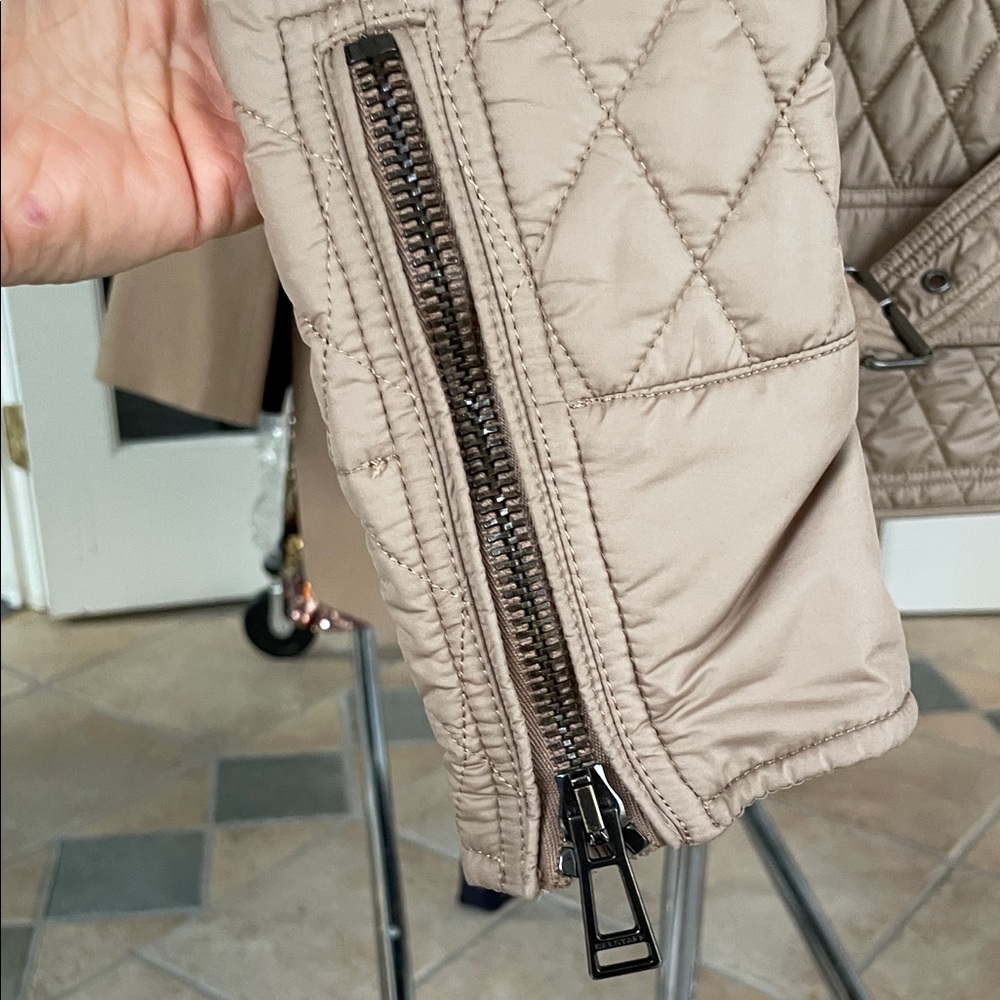 Belstaff Tan Quilted Utility Jacket - Picture 7 of 8